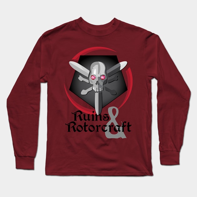 R&R FRONT Side & Swag Long Sleeve T-Shirt by RuinsnRotorcraft